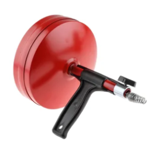 Desatascador manual de tambor