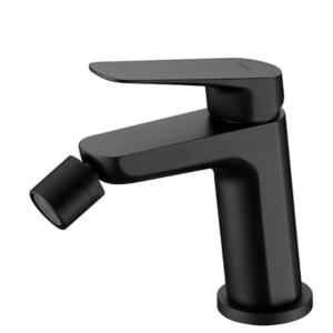 MONOMANDO DE BIDÉ NEGRO MATE SERIE BELGICA