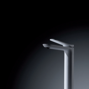 MONOMANDO DE LAVABO CAÑO ALTO BLANCO MATE SERIE DINAMARCA