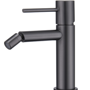 MONOMANDO BIDÉ BLACK GUN METAL SERIE MONZA