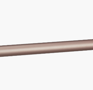 SIFÓN VISTO EN ORO ROSA CEPILLADO CON BOTE SIFÓNICO SCL002/ORC