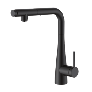 GRIFO DE COCINA ÓSMOSIS NEGRO MATE IMEX SPLIT GOS005/NG | GRIFERÍA DOS VÍAS