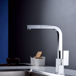 GRIFERÍA DE COCINA MONOMANDO EXTRAÍBLE CROMADA SERIE CONSTANZA