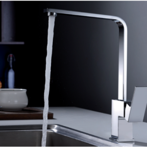 GRIFERÍA DE COCINA MONOMANDO CROMADO IMEX SERIE COX