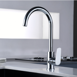 GRIFERÍA DE COCINA MONOMANDO CROMADO IMEX SERIE BÉLGICA