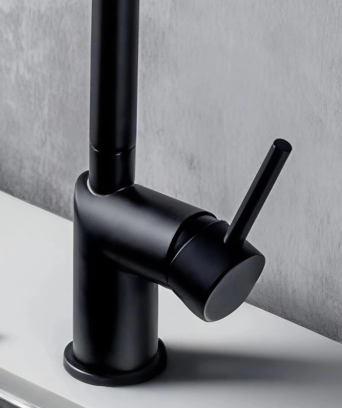 GRIFERÍA DE COCINA IMEX MONZA NEGRO MATE GCE039/NG | GRIFO MONOMANDO - Imagen 3
