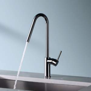 GRIFERÍA DE COCINA MONOMANDO CROMADO IMEX SERIE KENIA GCE020