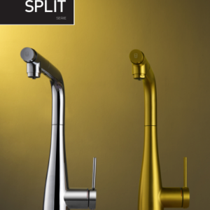 GRIFO DE COCINA ÓSMOSIS EXTRAÍBLE IMEX SPLIT CROMADO GOS005 | GRIFERÍA DOS VÍAS