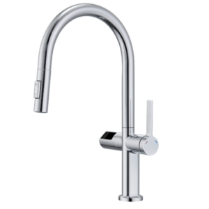 GRIFERÍA DE COCINA MONOMANDO EXTRAÍBLE IMEX  CROMADO SERIE TURÍN GCE021