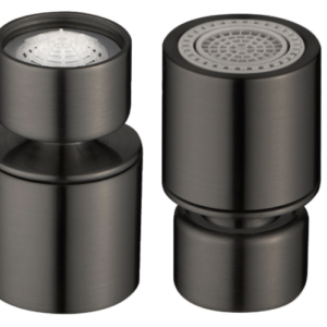 ACCESORIOS DE GRIFERÍA AIREADOR GRIFO M22 DOS FUNCIONES BLACK GUN METAL
