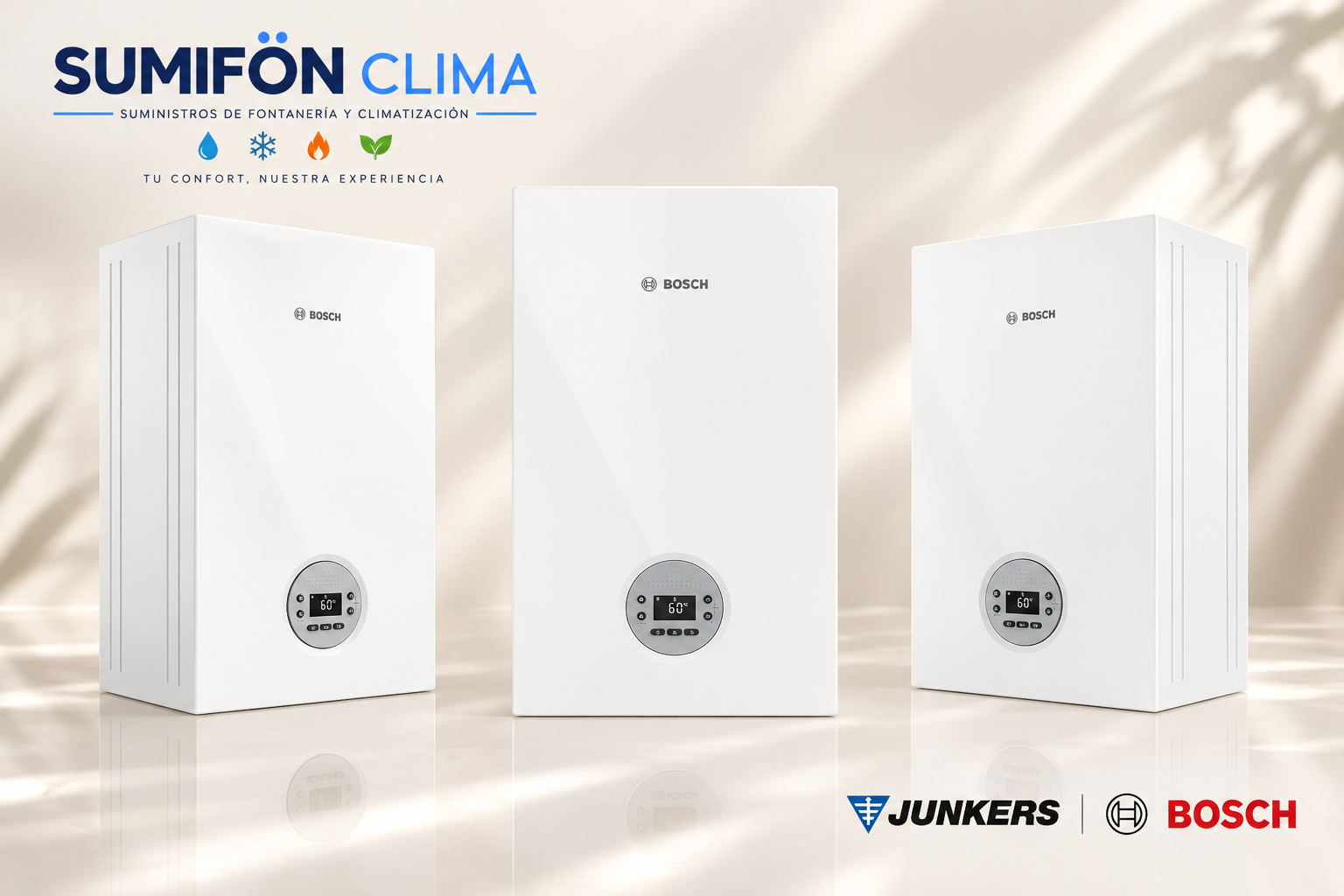 Caldera Bosch Condens 1200 W GC1200 W 20/24 C23 – Sumifön Clima