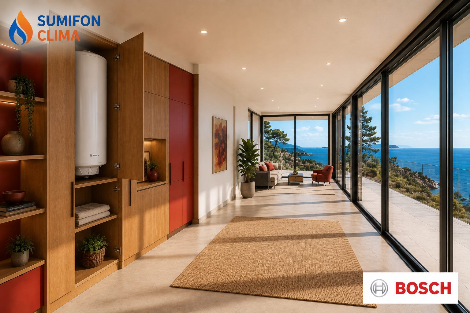 Bosch Tronic 2102 T 150 litros – Termo eléctrico reversible - Imagen 4